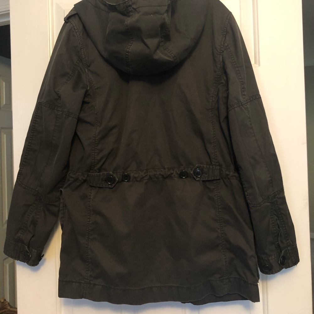 J. Crew classic twill chino gray cotton jacket - Picture 3 of 7